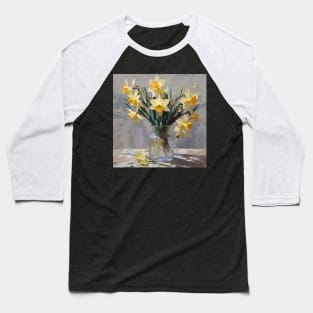 Easter Daffodils Study Baseball T-Shirt